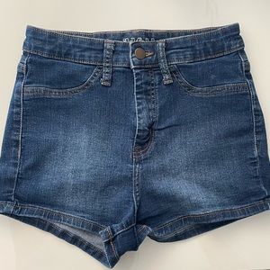 High waisted shorts
